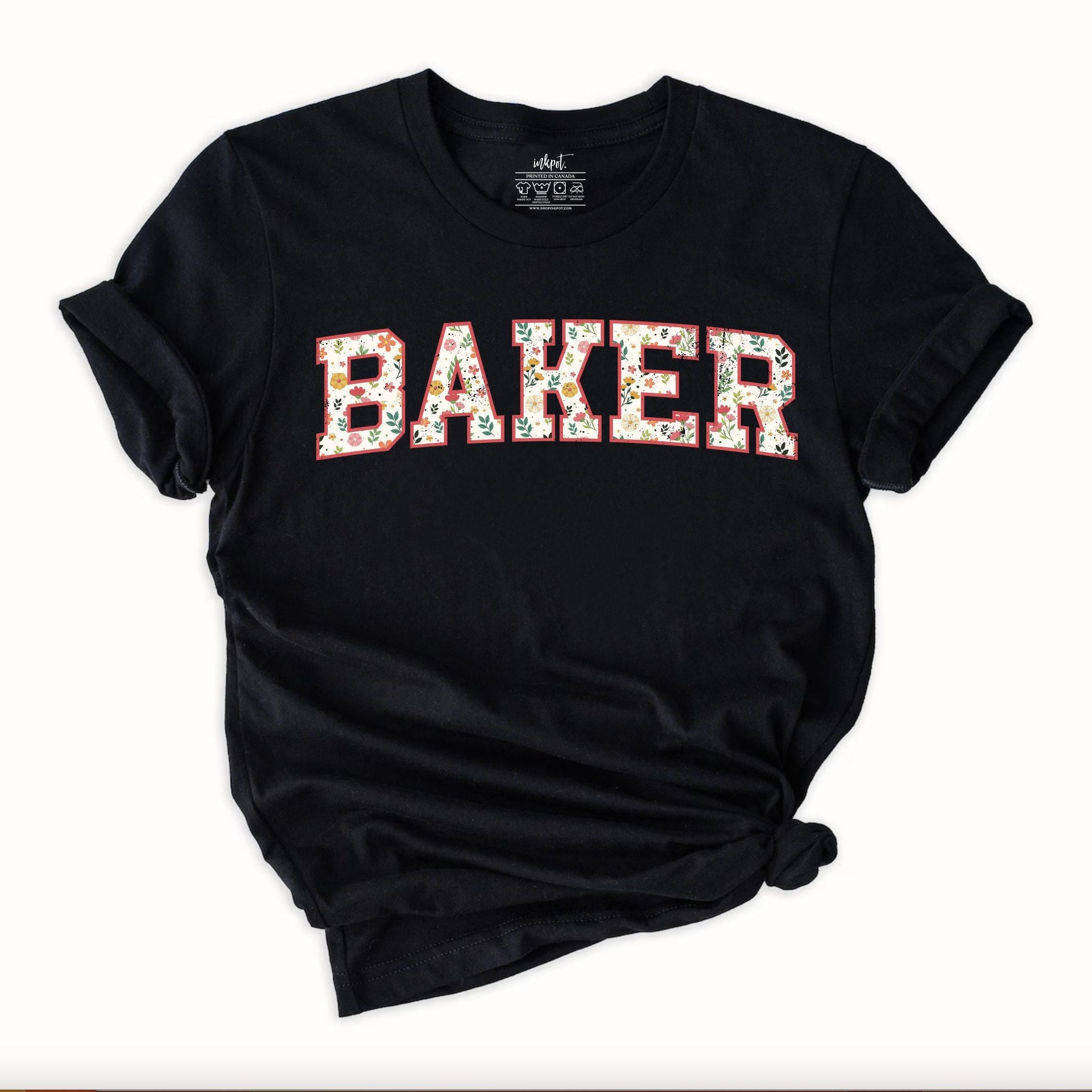 Baker Floral Rustic T-Shirt