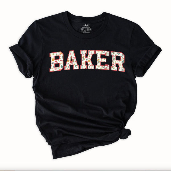 Baker Floral Rustic T-Shirt