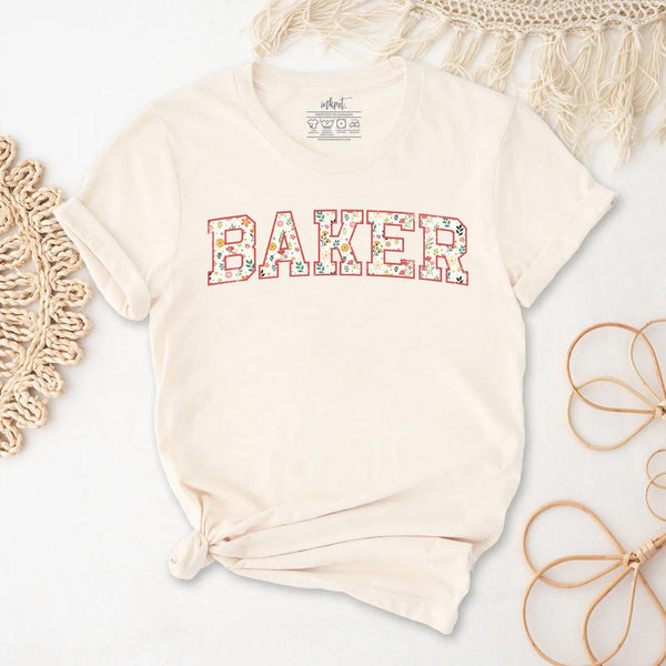Baker Floral Rustic T-Shirt