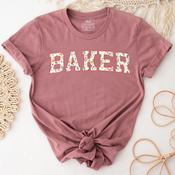 Baker Floral Rustic T-Shirt