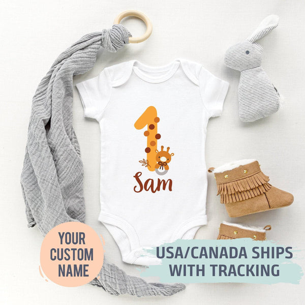 First Birthday Bodysuit