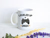 Leveled Up to Daddy PlayStation - White Ceramic Mug