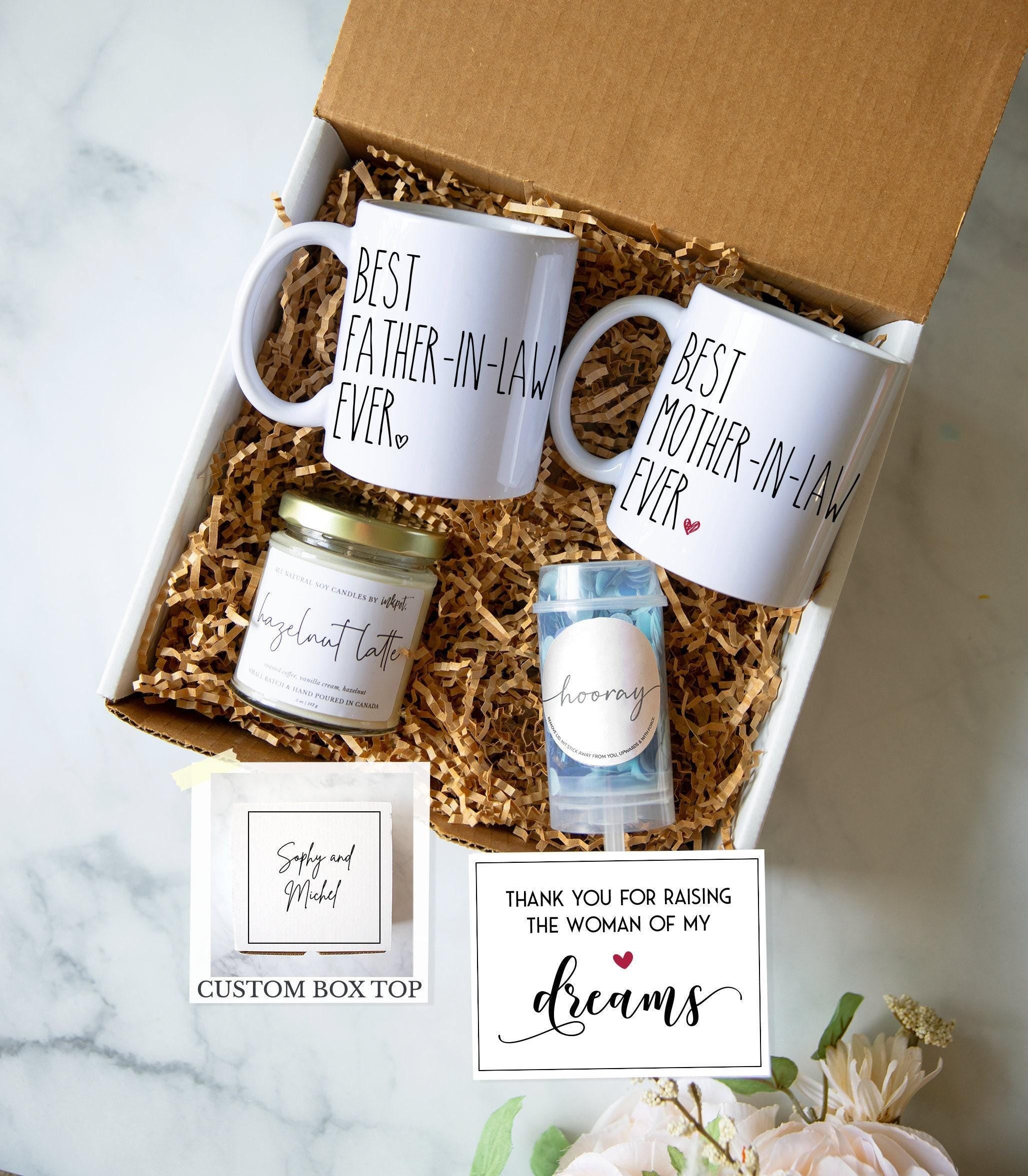 Father and Mother of the Bride Gift Box