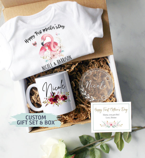 Custom First Mother's Day Gift Box