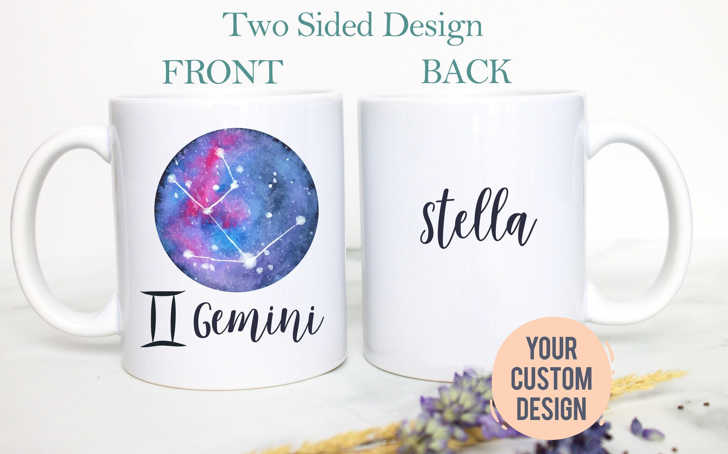 Gemini Mug - Personalized Name Zodiac Mug