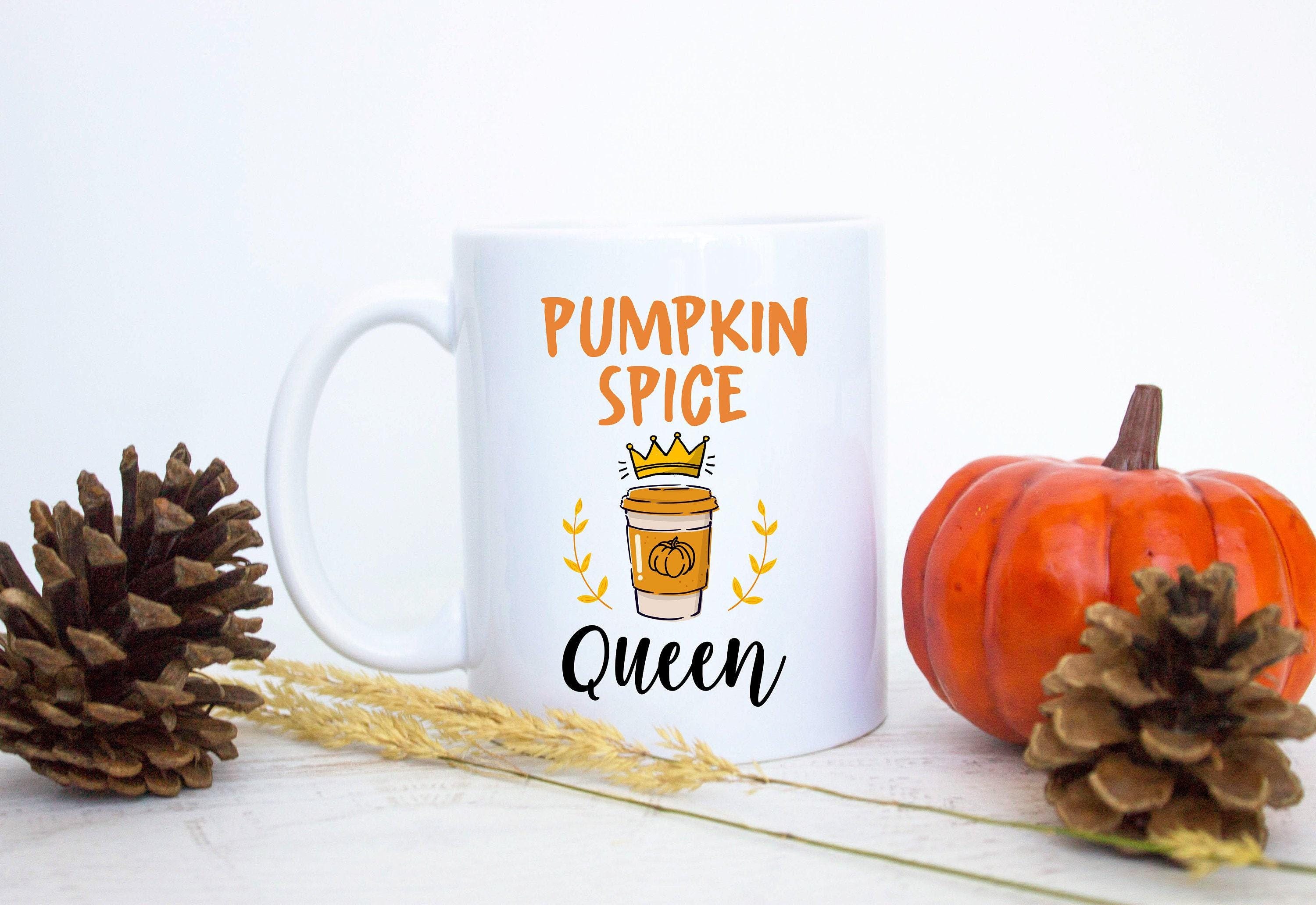 Pumpkin Spice Queen - White Ceramic Mug