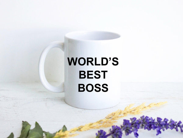 World's Best Boss Mug