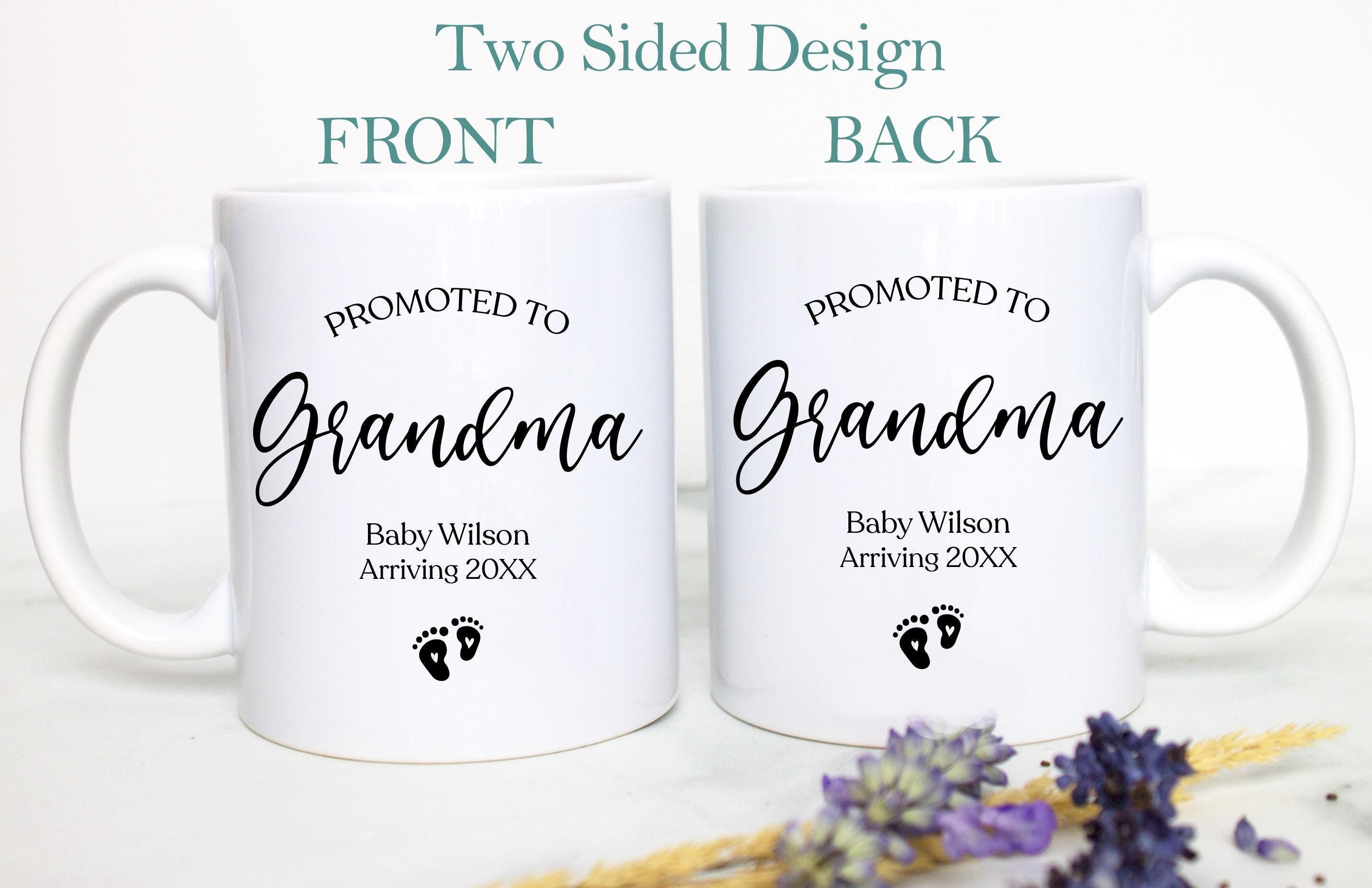 Pregnancy Announcement Grandparents Individual OR Mug Set