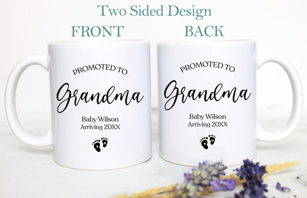 Pregnancy Announcement Grandparents Individual OR Mug Set