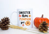 Sweeter Than Pumpkin Pie - White Ceramic Mug