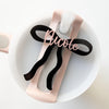 Personalized Bow Tumbler Name Plate Quencher H2.0