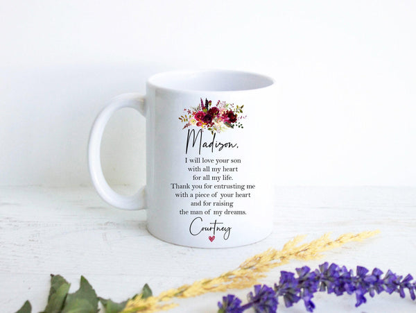 Future Mother In Law Gift #2 Custom Name - White Ceramic Mug