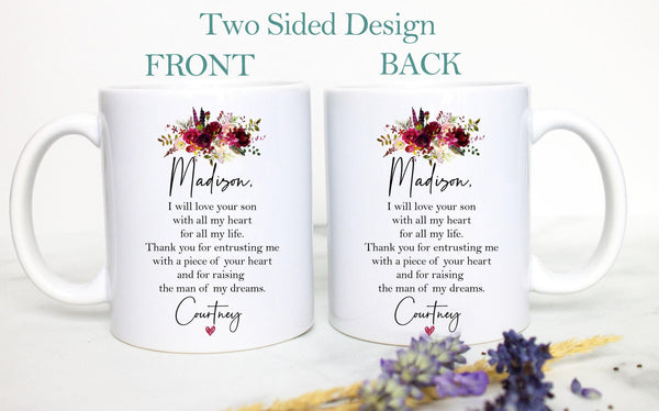 Future Mother In Law Gift #2 Custom Name - White Ceramic Mug