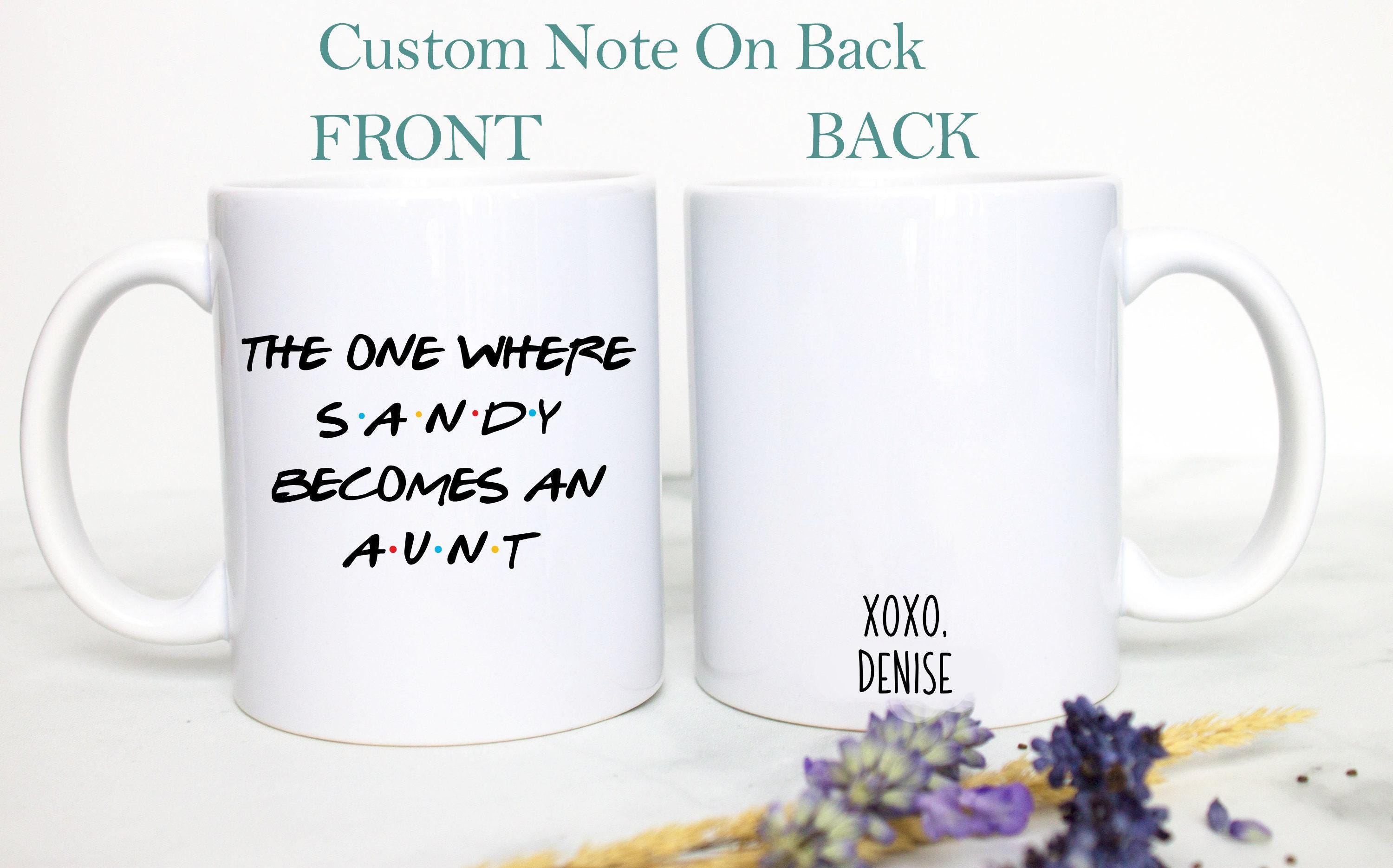 Personalized Aunt - White Ceramic Mug