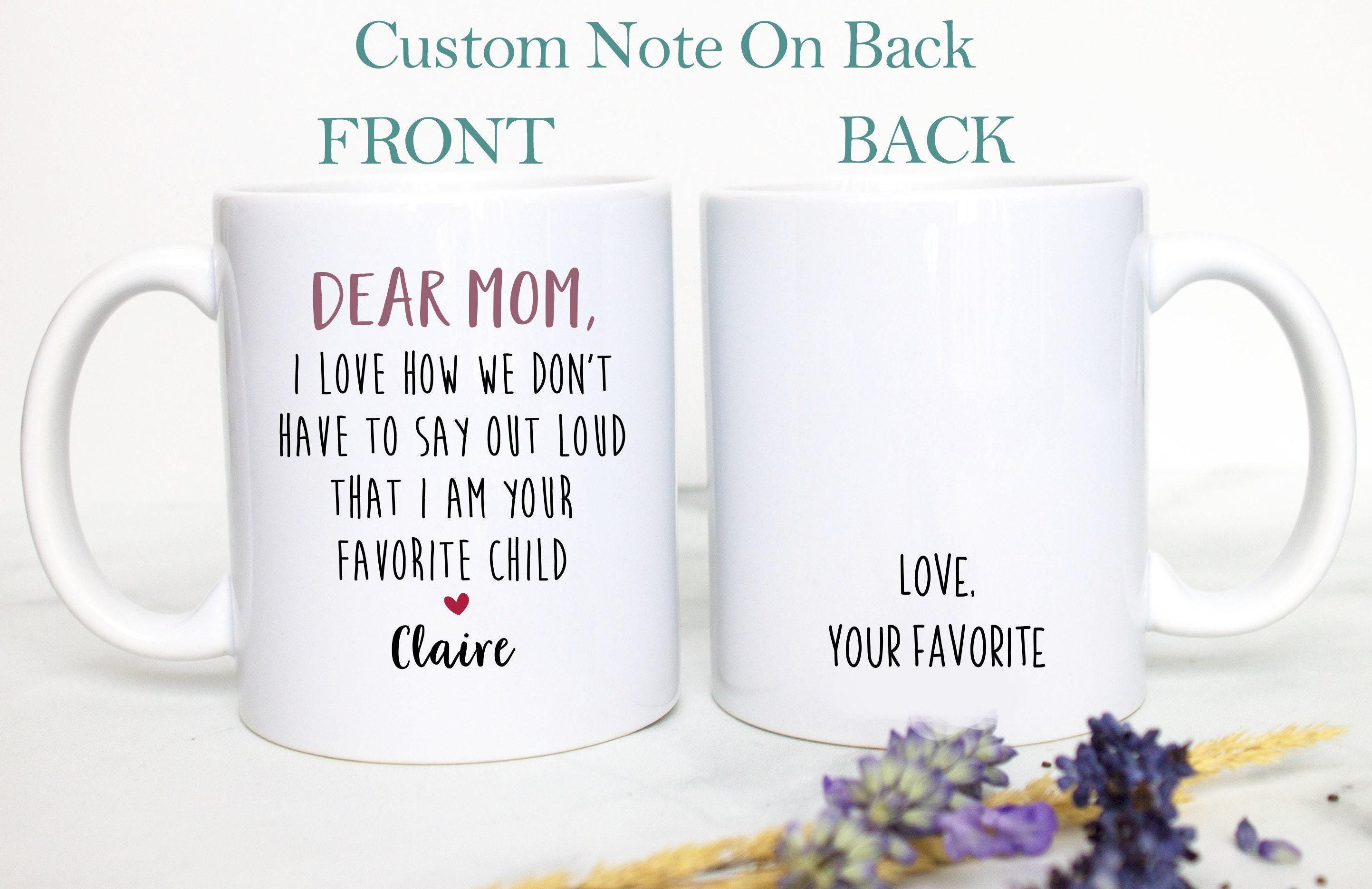 Personalized Father's Day Mother's Day Gift Individual OR Mug Set