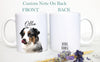 Custom Dog Mug, Pet Portrait, Personalized Dog Lovers Mug, Dog Owner Gift, Dog Mom, Dog Dad, Gift for Dog Photo Mug, Pet Loss, Dog Memorial