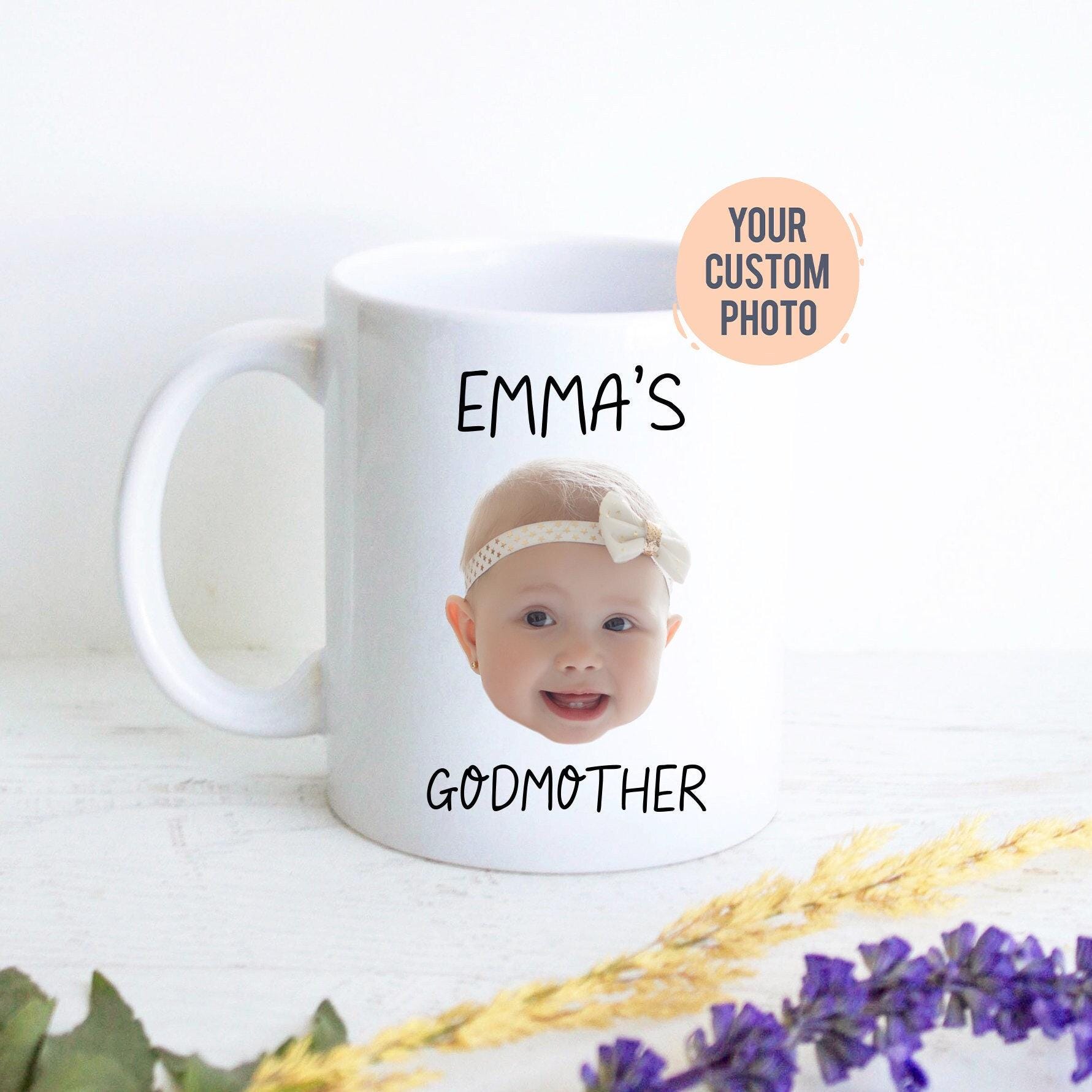 Godmother Personalized Mug | Custom Child Face