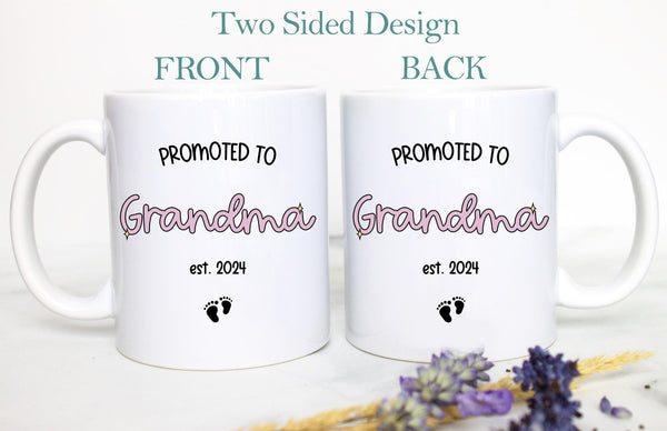 Pregnancy Announcement Grandparents Individual OR Mug Set