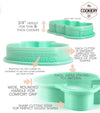 Carrot Pattern Easter Acrylic Fondant Embosser With Cutter