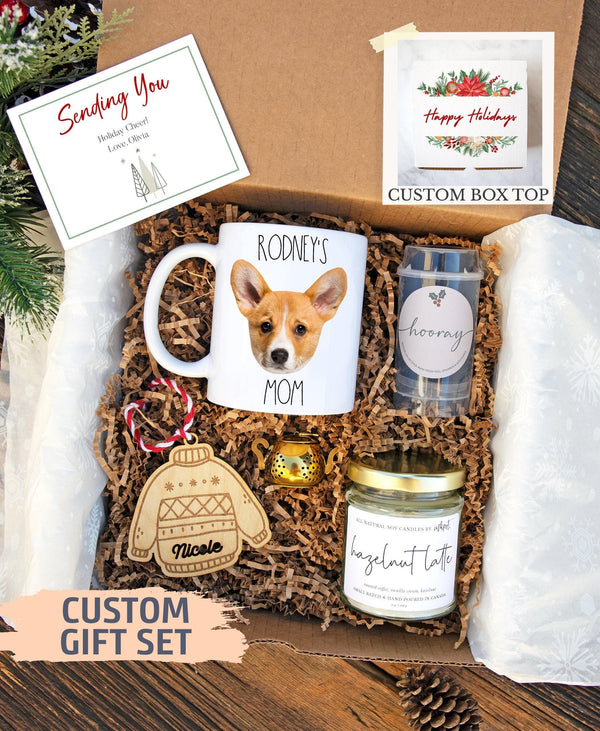 Personalized Christmas Gift Box for Dog Mom