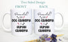 Promoted From Dog Grandma To Human Grandma - White Ceramic Mug