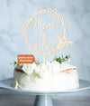 Meant to Bee Wedding Cake Topper