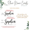 Custom Wedding Holiday Table Name Place Cards | Dinner Party Table decor, Wedding Name Cards, Wood Table Setting, Rustic Place Name, Wedding