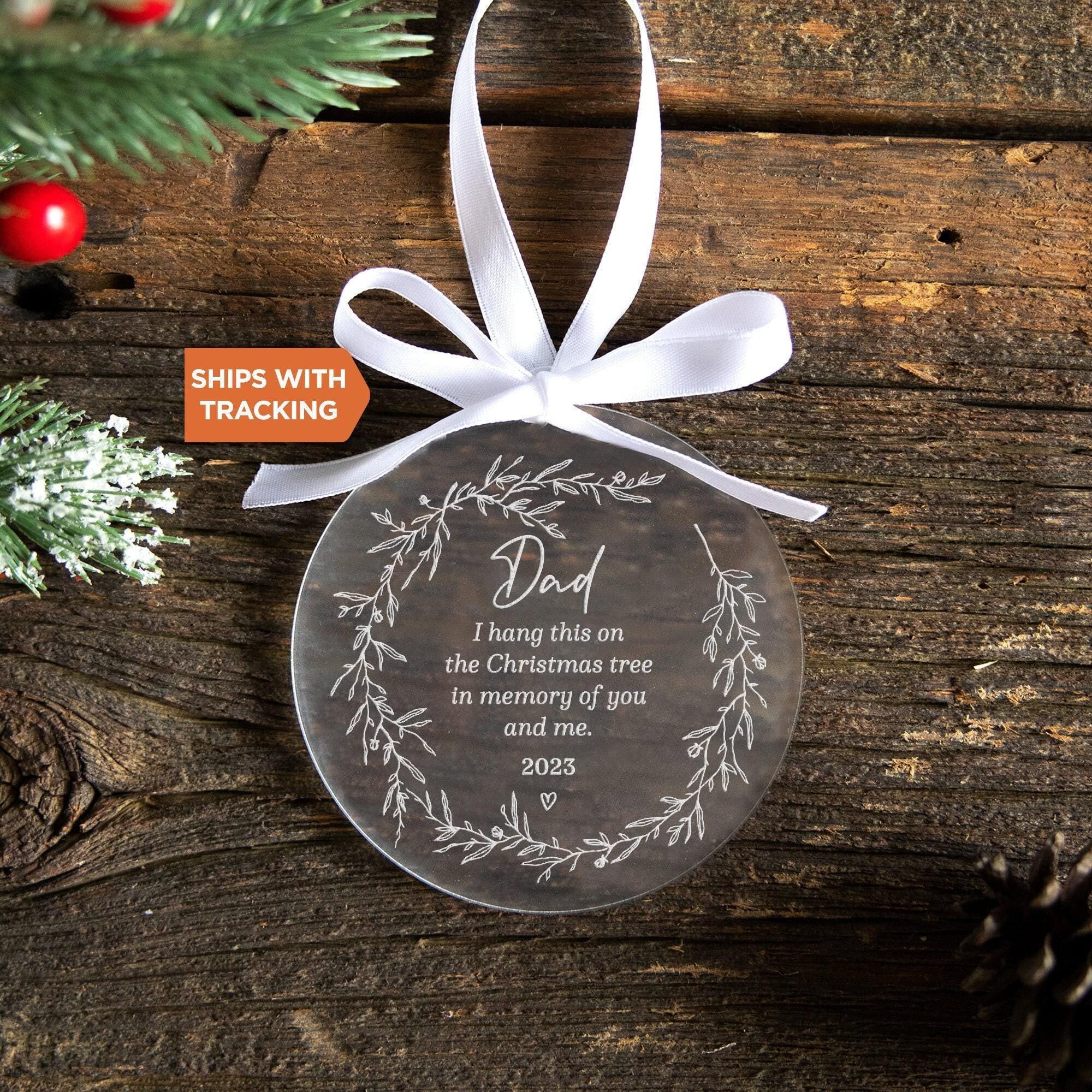 Personalized Memorial Ornament