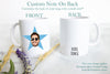 STAR Face Mug #2,Personalized Star Mug, Birthday Gift, Gift for Him, Gift For Her, Christmas Gift, Office, Coworker Gift, Stocking Stuffer