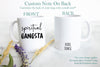 Spiritual Gangsta - White Ceramic Mug