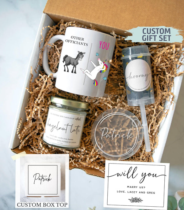 Personalized Officiant Gift Box