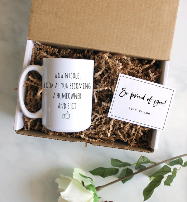 Personalized New Homeowner Gift Box