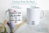 Promoted From Dog Grandma To Human Grandma #2 - White Ceramic Mug