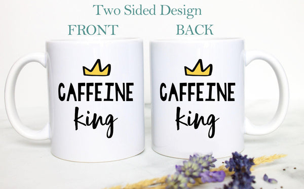 Big Soon and Little Spoon Individual or Mug Set - White Ceramic Mug