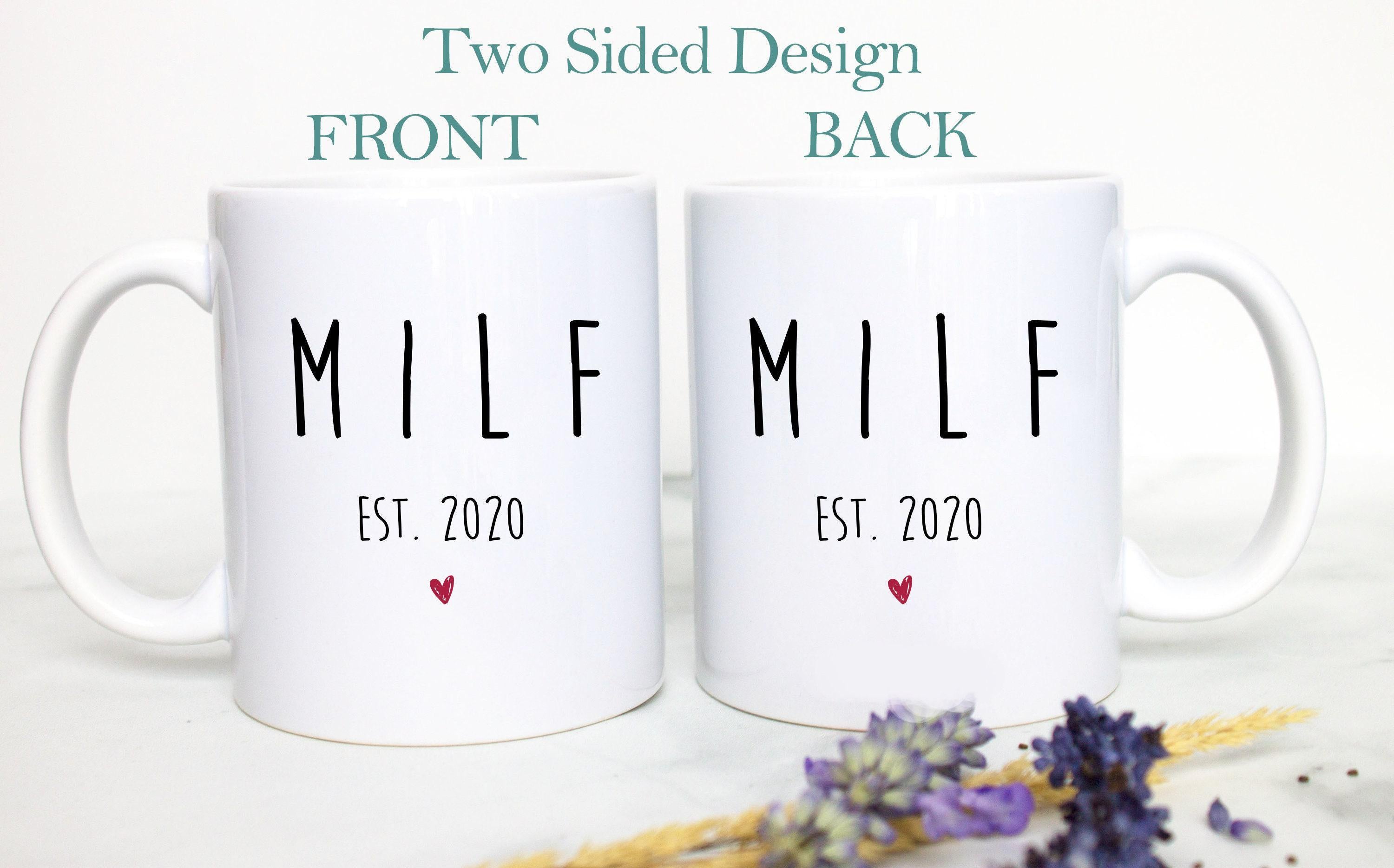 MILF Custom Est - White Ceramic Mug