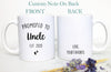 Promoted to Auntie and Uncle Individual OR Mug Set