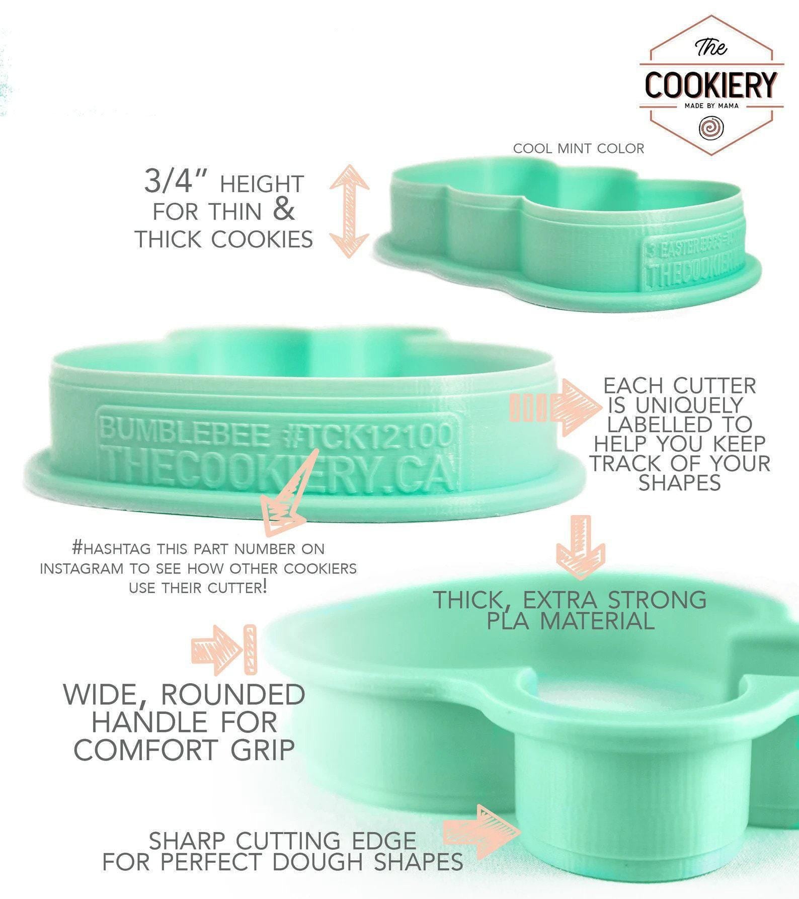 Oh Baby Acrylic Fondant Embosser With Cutter