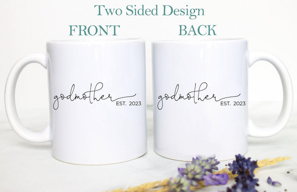 Godfather and Godmother Individual OR Mug Set