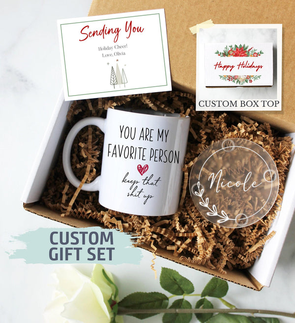 Personalized Christmas Gift Box for Her