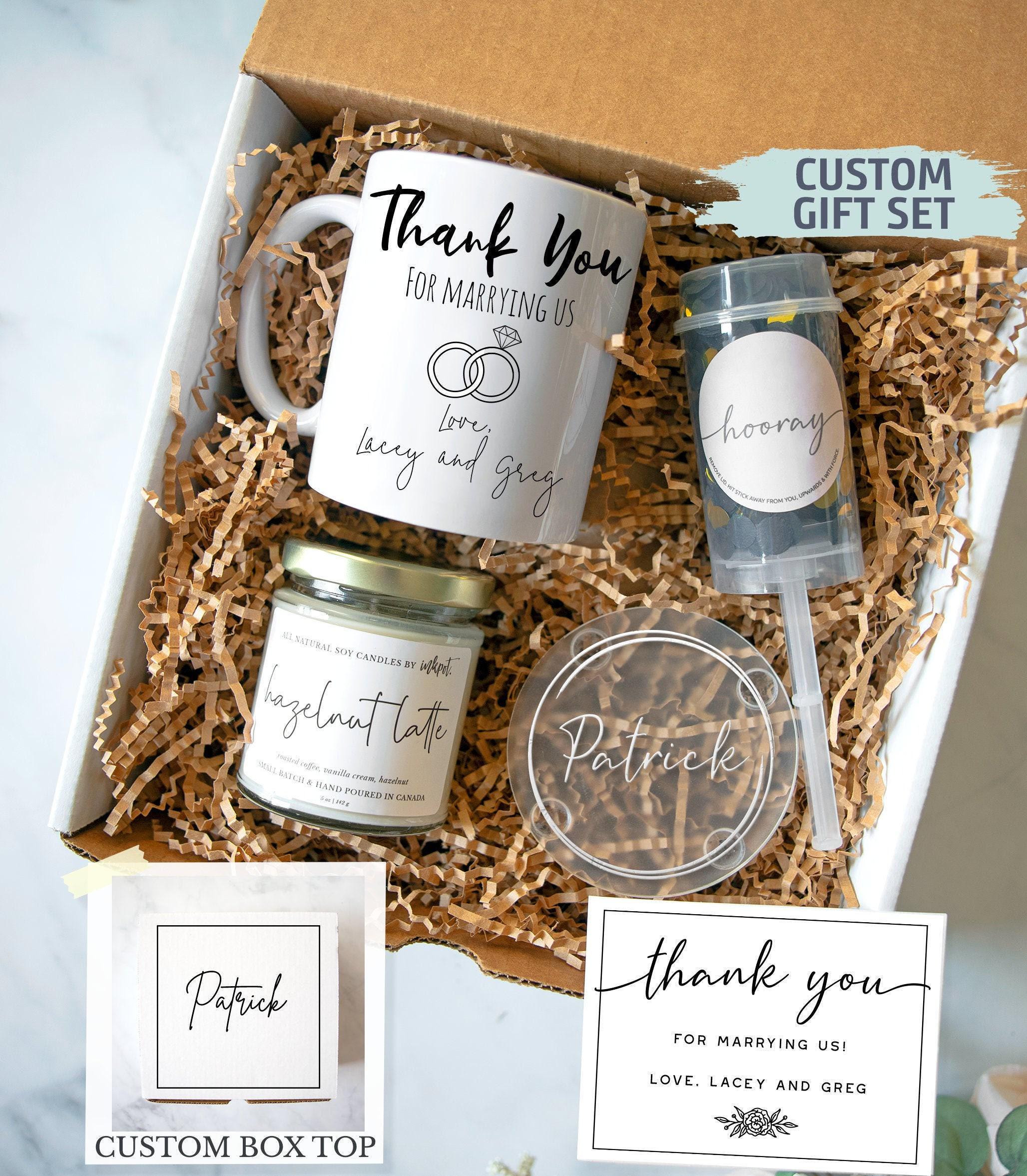 Personalized Officiant Gift Box