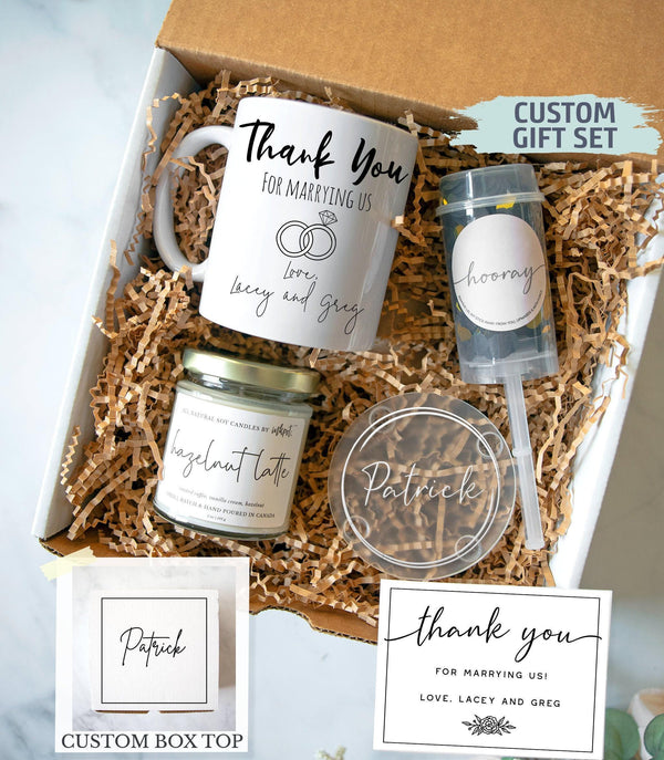 Personalized Officiant Gift Box
