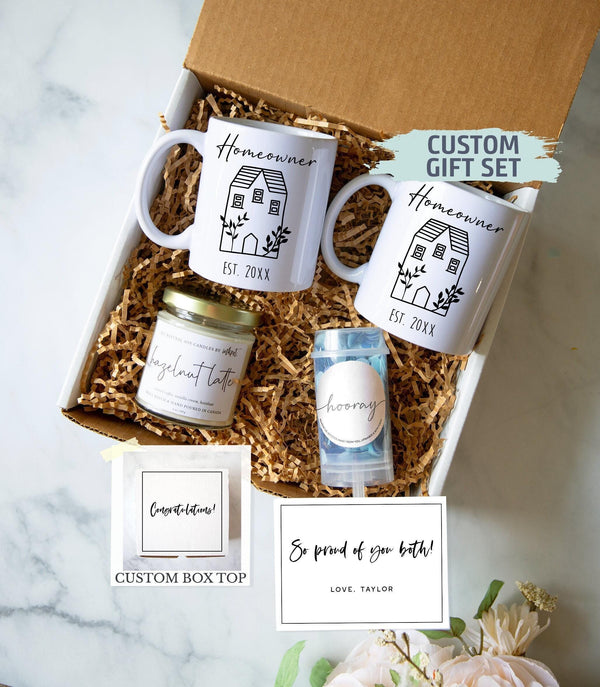 Personalized New Homeowners Gift Box