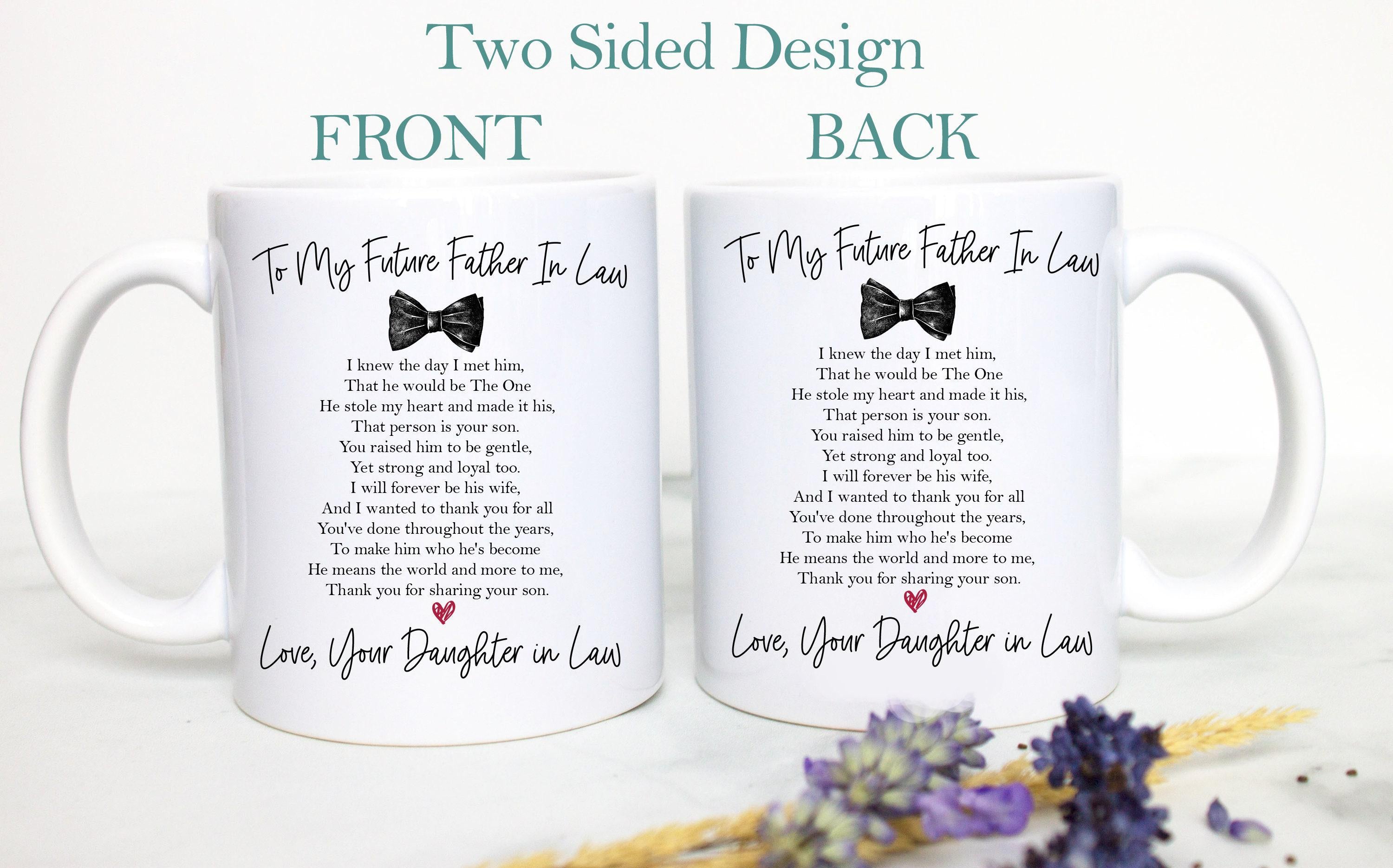 Future Father In Law Mug Custom Name - White Ceramic Mug