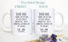 Dear Dad Thank You For Putting Up With Me - White Ceramic Mug