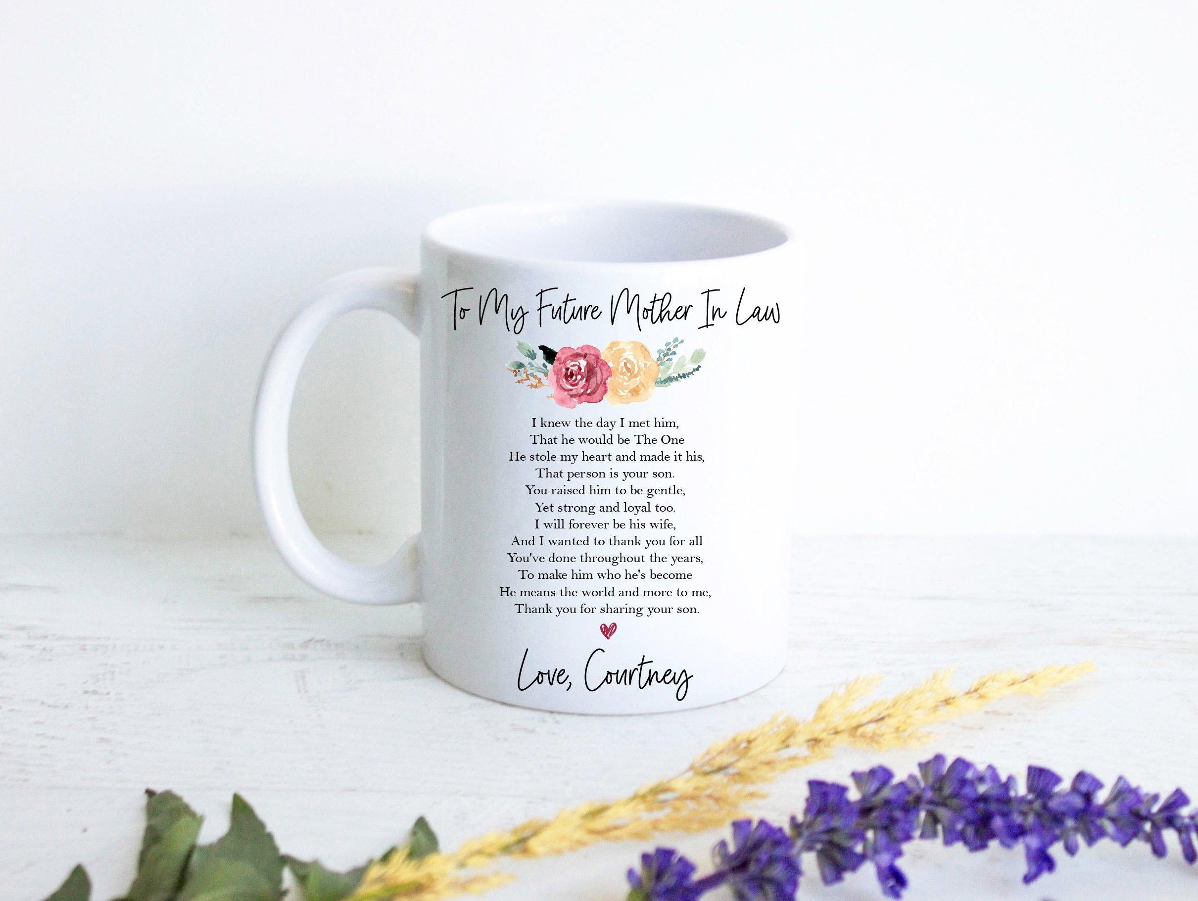 Future Mother In Law Gift #2 Custom Name - White Ceramic Mug