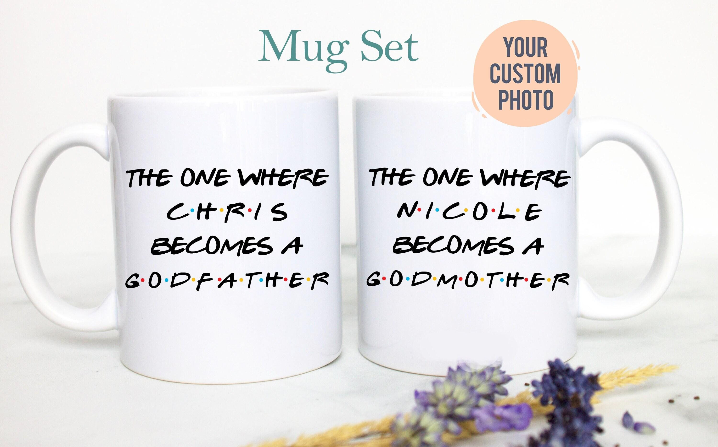 Godfather and Godmother Individual OR Mug Set