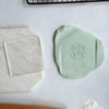 Holly Jolly Fondant Embosser Stamp and Cutter