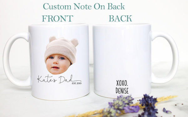 Custom Baby Face Photo Gift For Mom Dad Individual OR Mugset, Personalized Photo Mug, Christmas Gift, Parents Birthday, Baby Face Gift Mug