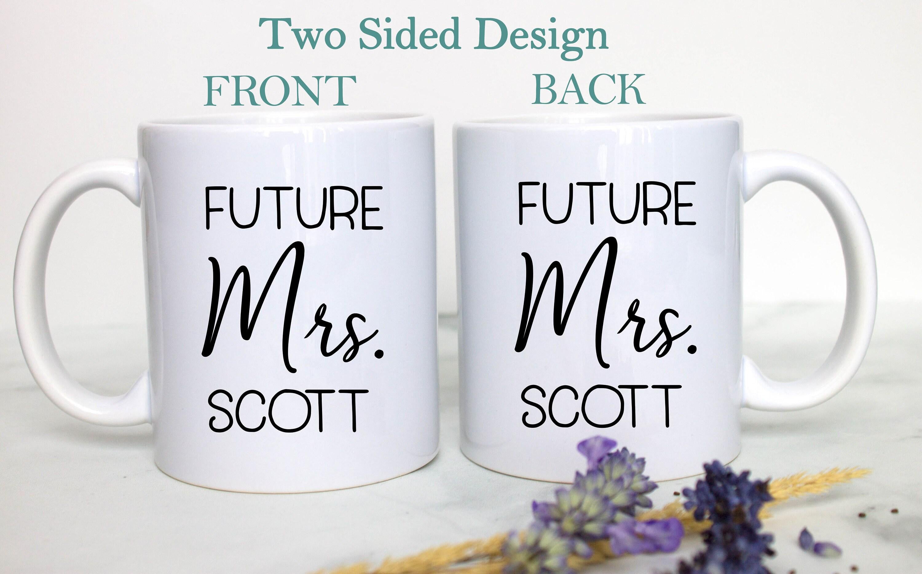 Future Mrs. Custom Name - White Ceramic Mug
