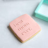 Happy Mother's Day Fondant Embosser Stamp and Cutter